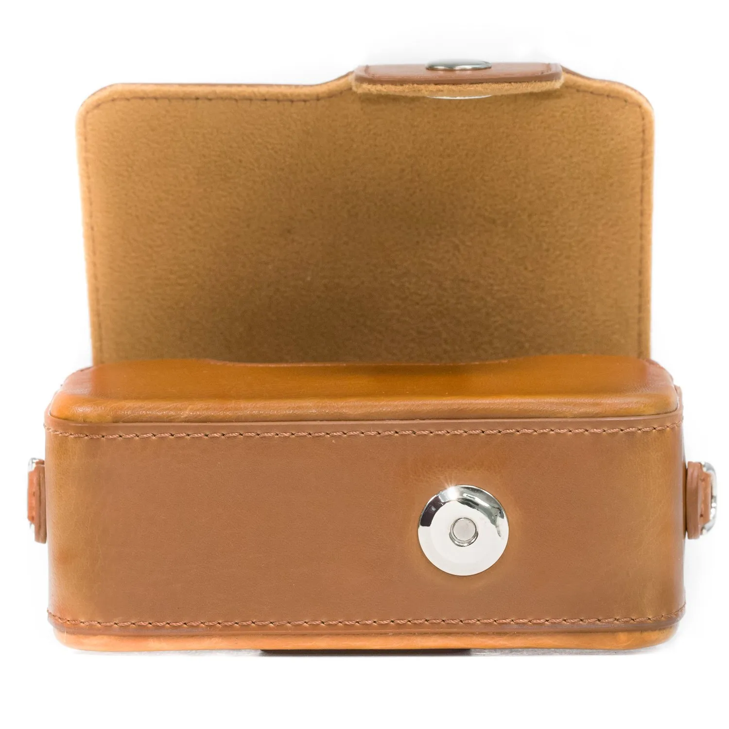 MegaGear MG1511 Custodia Fotocamera SX740 SX730 Marrone ecopelle