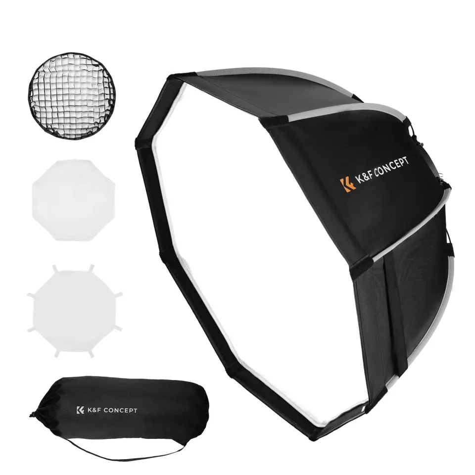 Concept Softbox Parabolico 55cm Bowens con Griglia