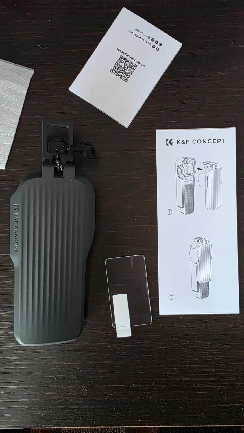 K&F Concept custodia Pocket 3 per filtri e microfono