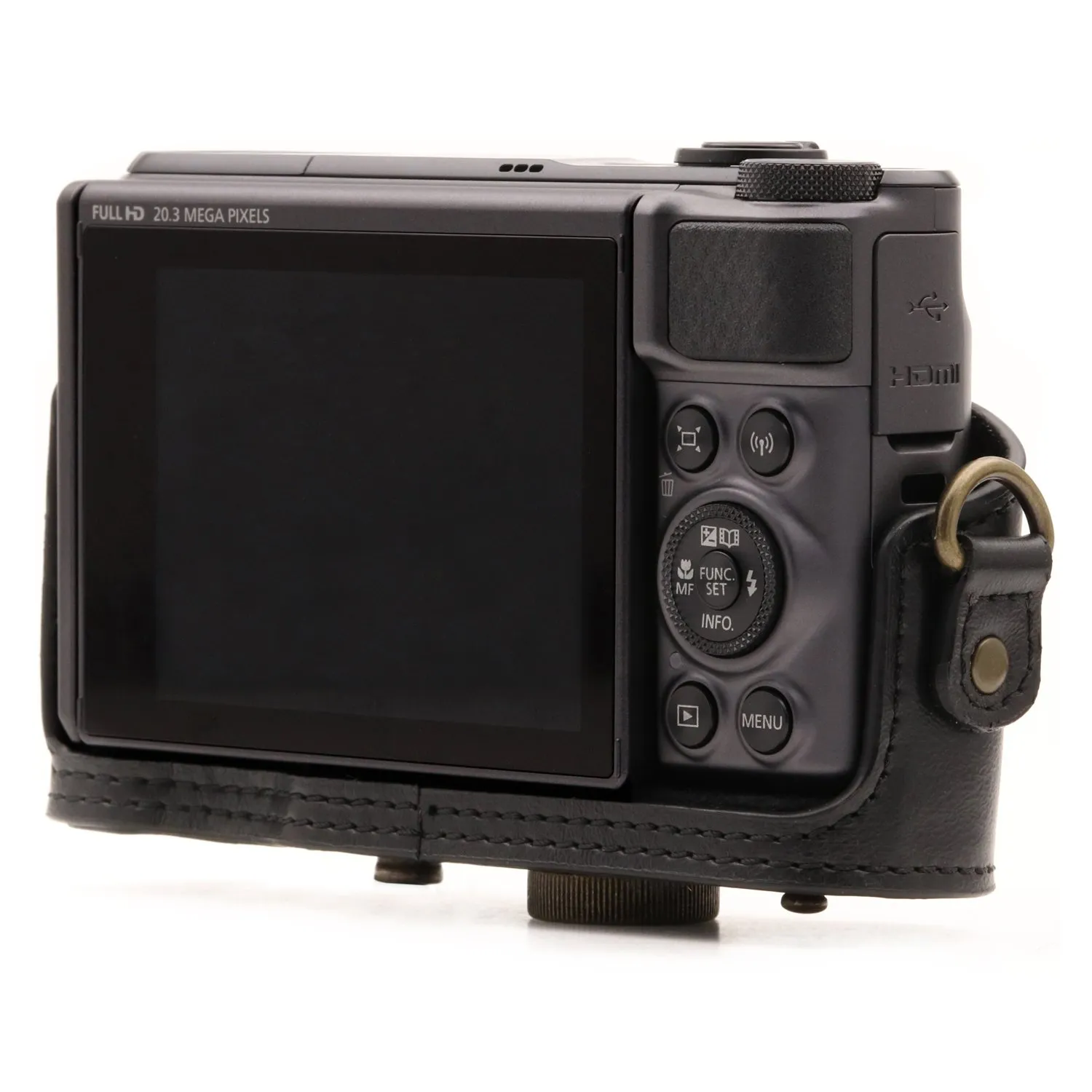 MegaGear Ever Ready Custodia Canon SX740 HS in ecopelle