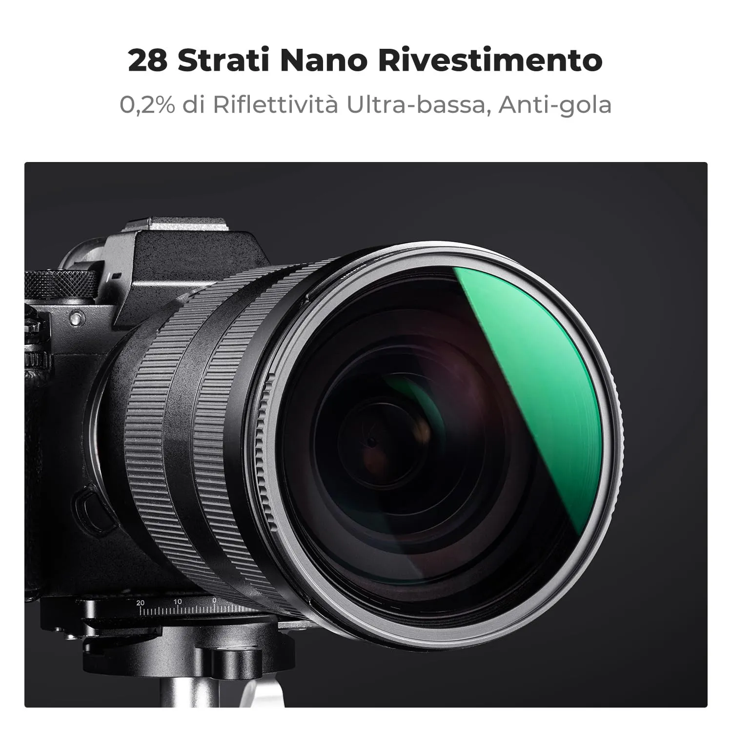 K&F Concept Nano-Xcel Kit 4 Filtri ND 67mm