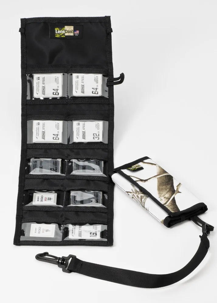 LensCoat Memory Wallet CF10 porta schede nero 10 posti impermeabile