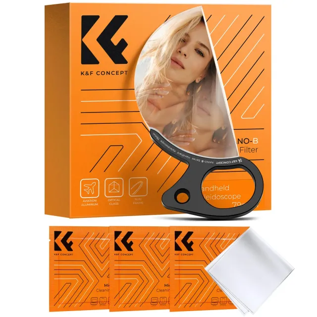 K&F Concept Nano-Basic Filtro Prisma Caleidoscopio 79mm vetro