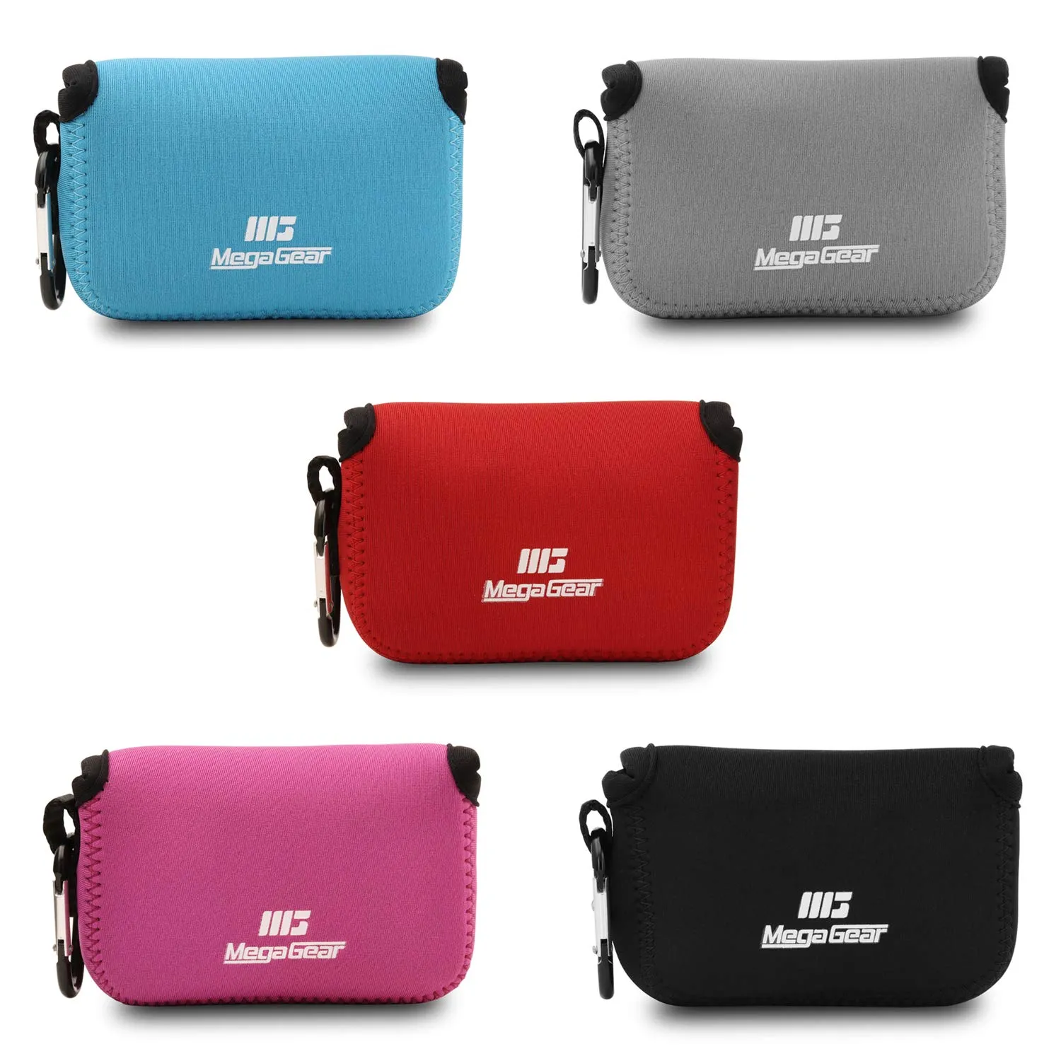 MegaGear MG021 custodia neoprene Canon SX720 nera