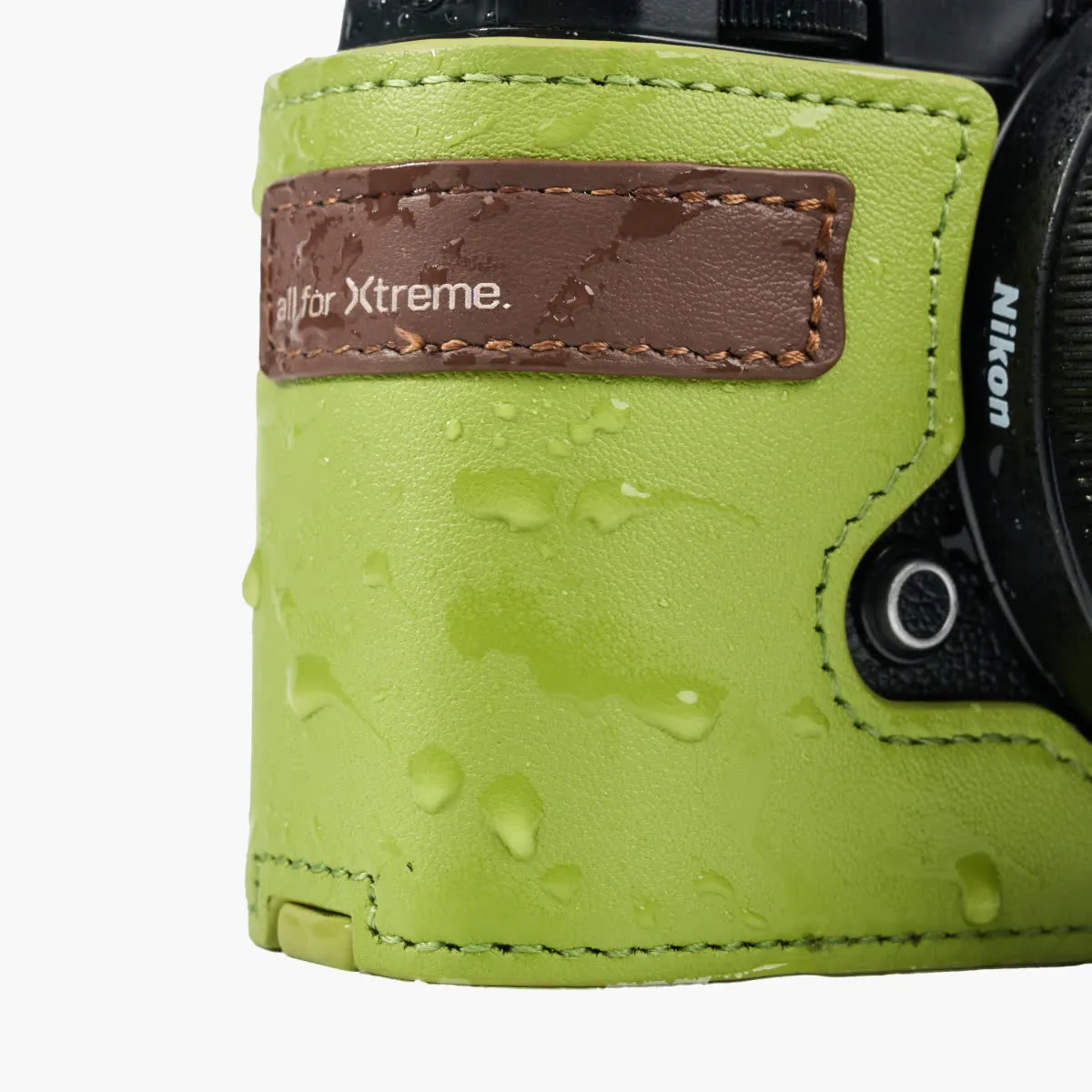 VSGO Black Snipe Nikon ZF custodia pelle grigia