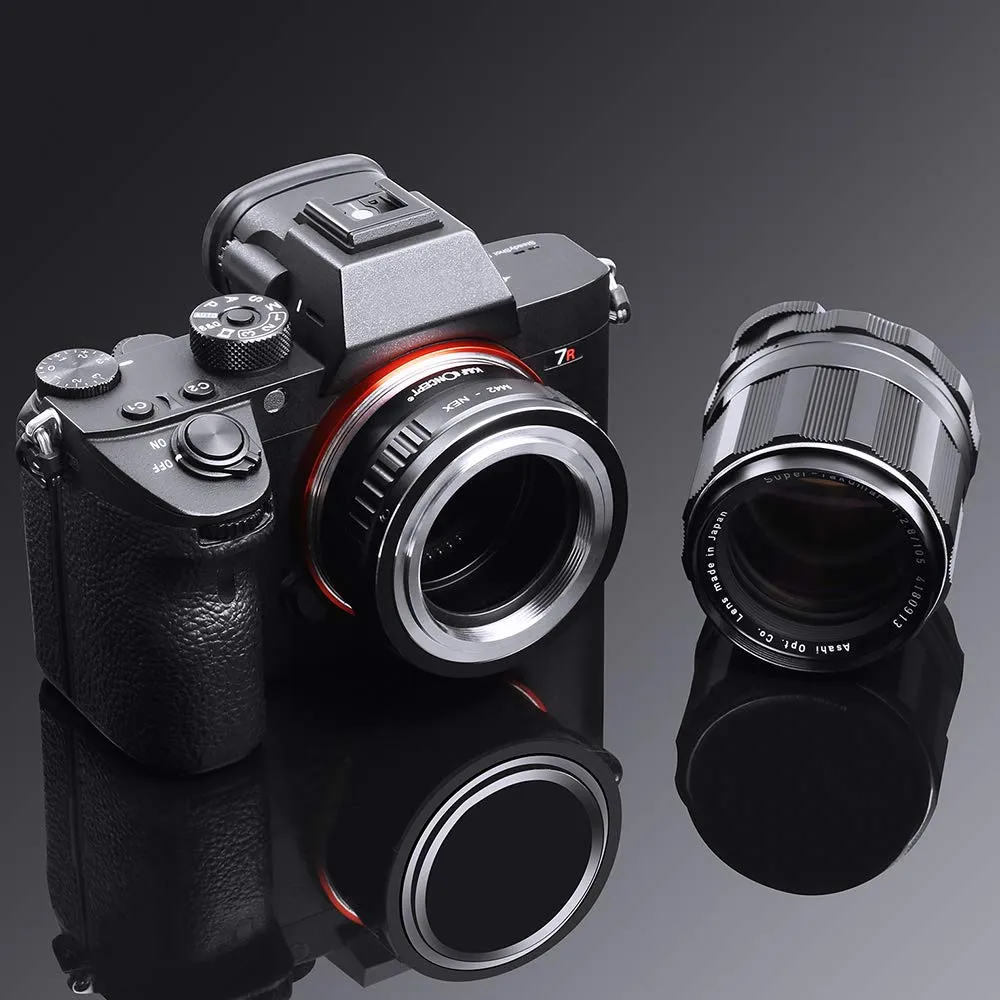 K&F Concept anello adattatore M42-NEX Sony E-mount alluminio