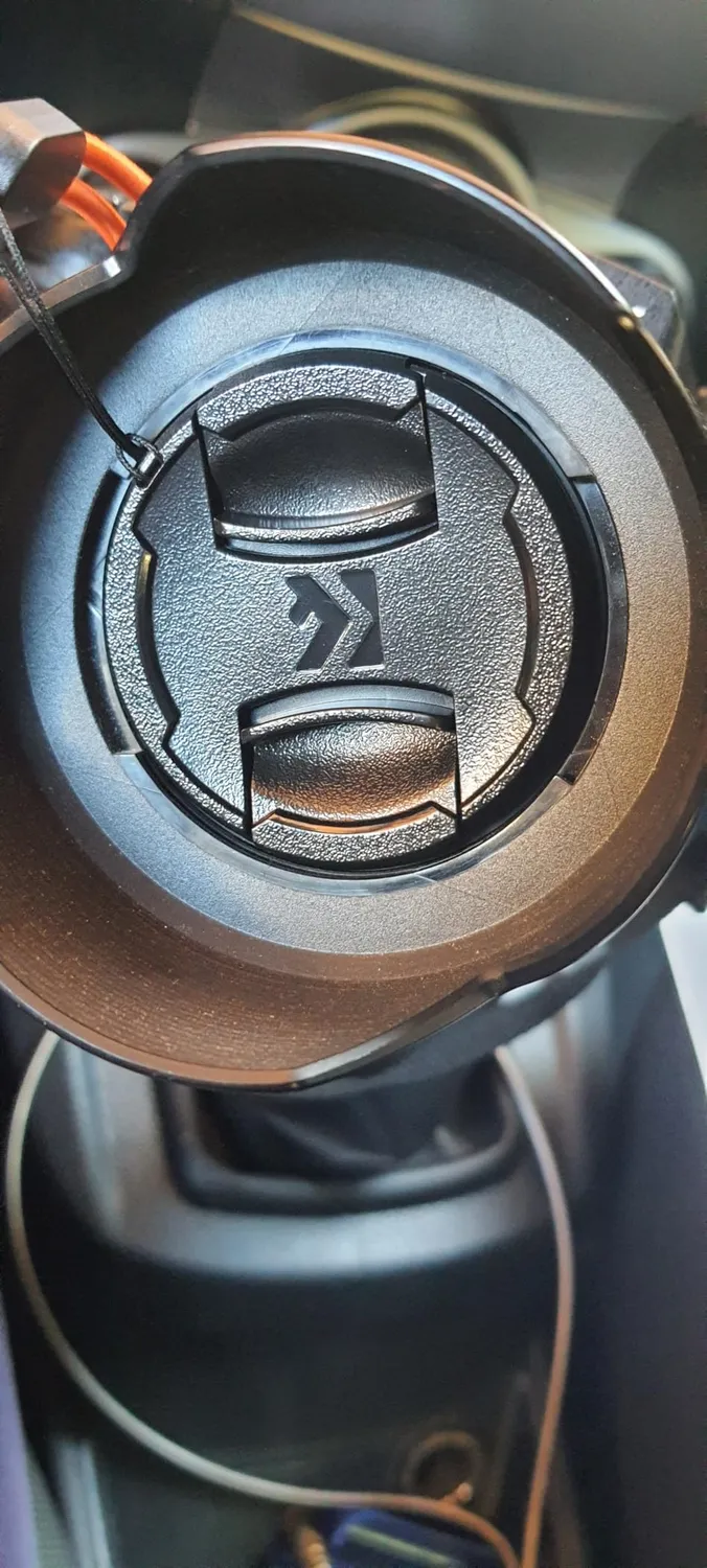 K&F Concept tappo obiettivo 67mm nero con laccetto