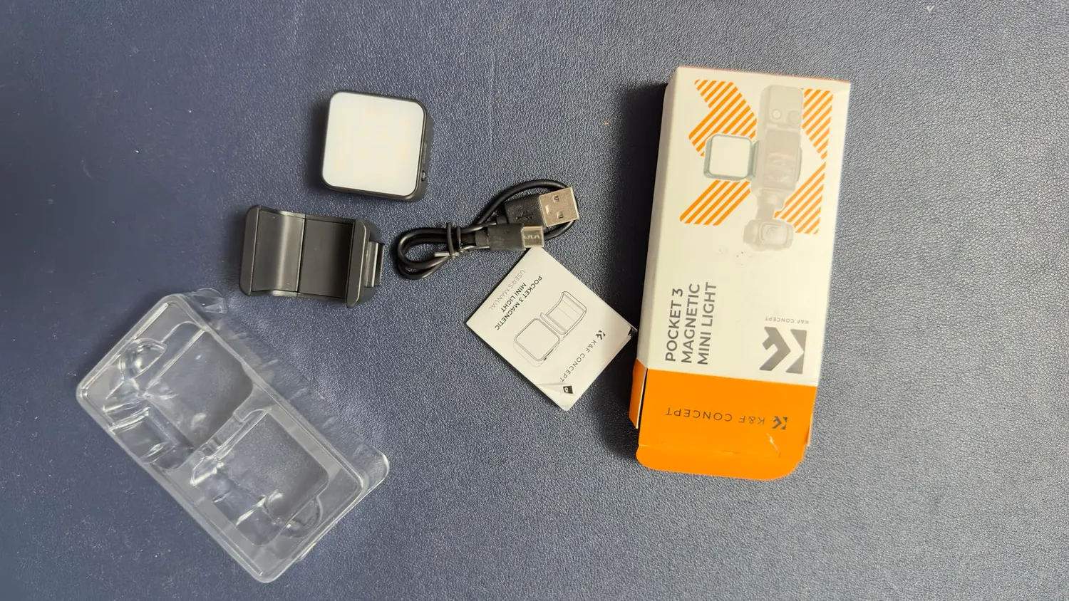 K&F Concept luce magnetica DJI Osmo Pocket 3 LED CRI 95