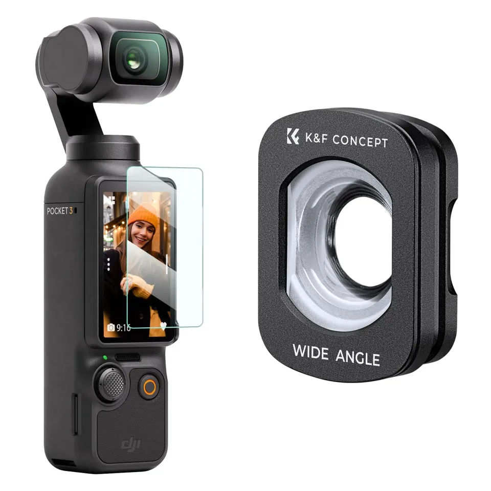 K&F Concept Obiettivo Grandangolare Magnetico Osmo Pocket 3/4 112°