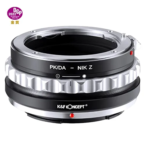 K&F Concept adattatore PK/DA-Nikon Z manuale ottiche Pentax K