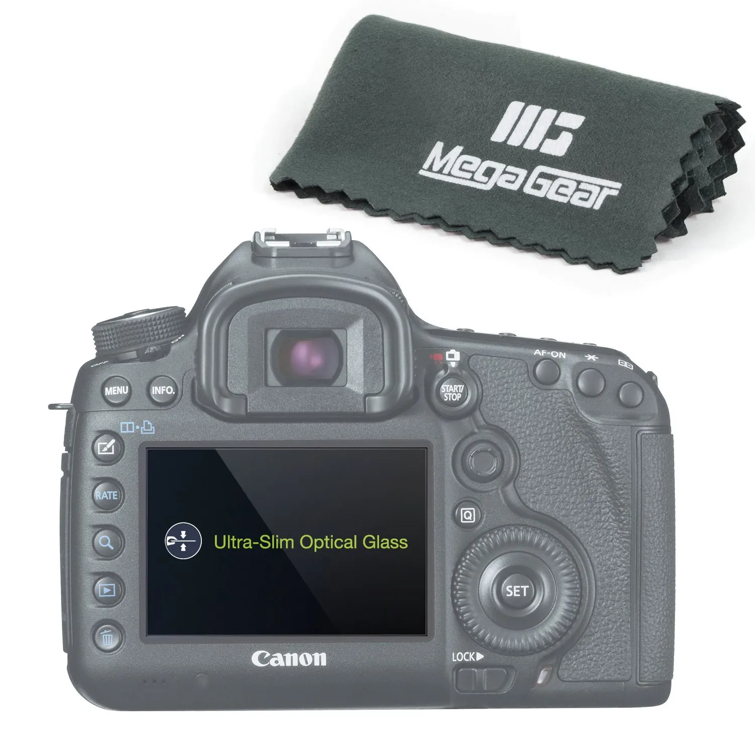MegaGear MG120 Pellicola Vetro Canon EOS 100D/SL1 ant graffio