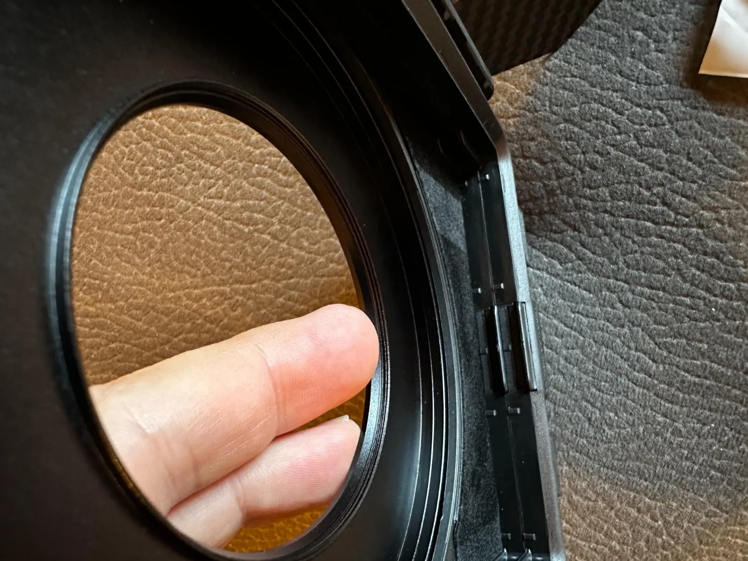 K&F Concept Mini Matte Box carbonio con bandiera superiore