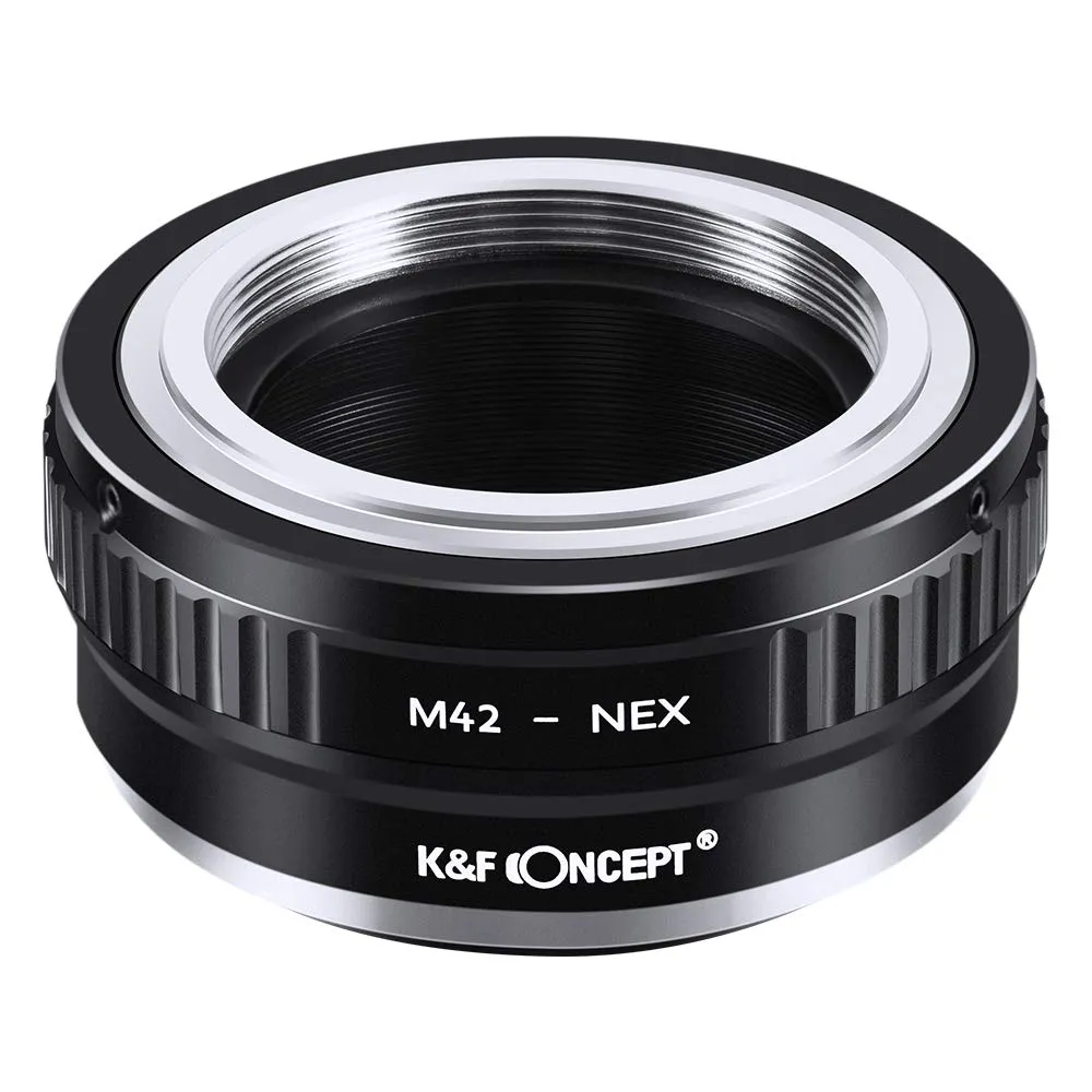 K&F Concept anello adattatore M42-NEX Sony E-mount alluminio