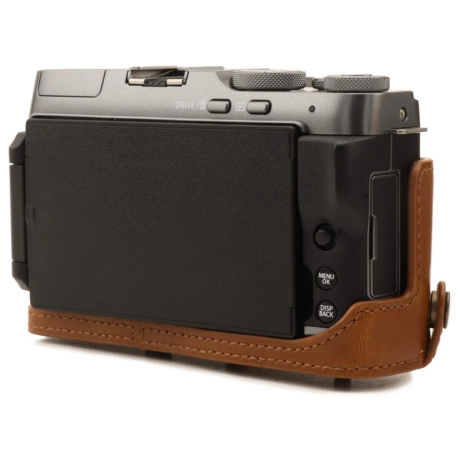 MegaGear Ever Ready X-A7 custodia pelle marrone chiaro