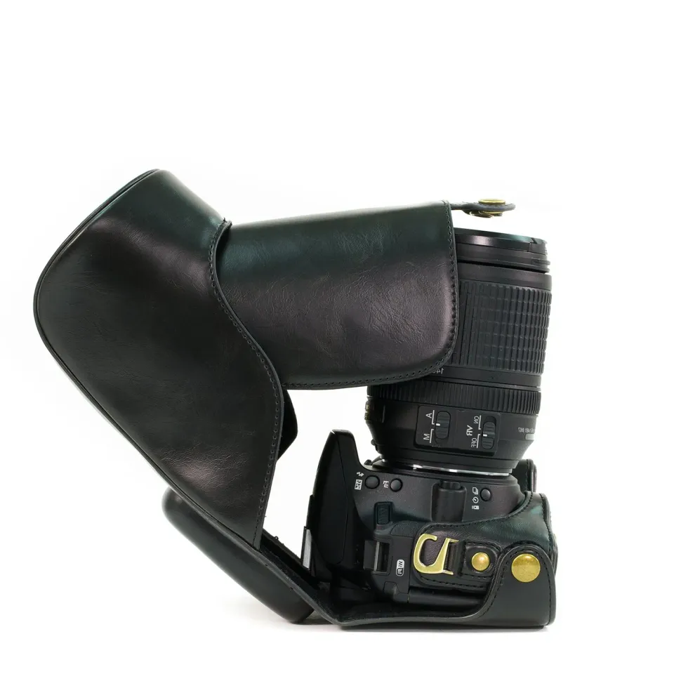 MegaGear Ever Ready Custodia Fotocamera Nikon D5600 ecopelle