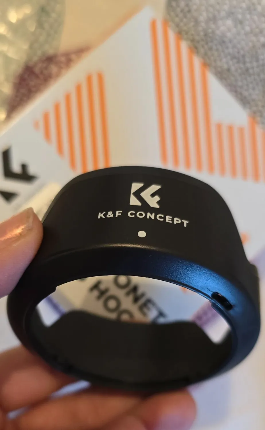 K&F Concept EW53 paraluce Canon EF-M 15-45mm RF-S
