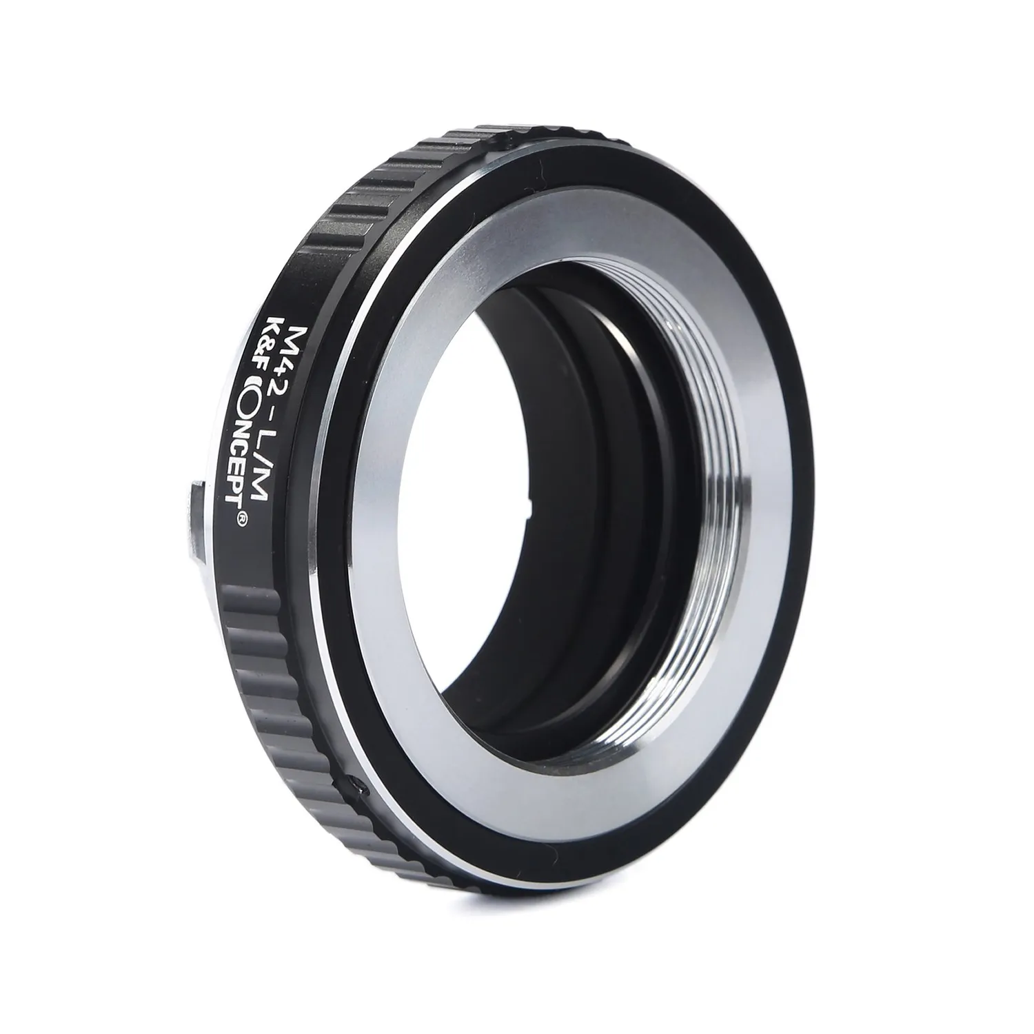 K&F Concept Anello Adattatore Obiettivi M42 a L/M metallo