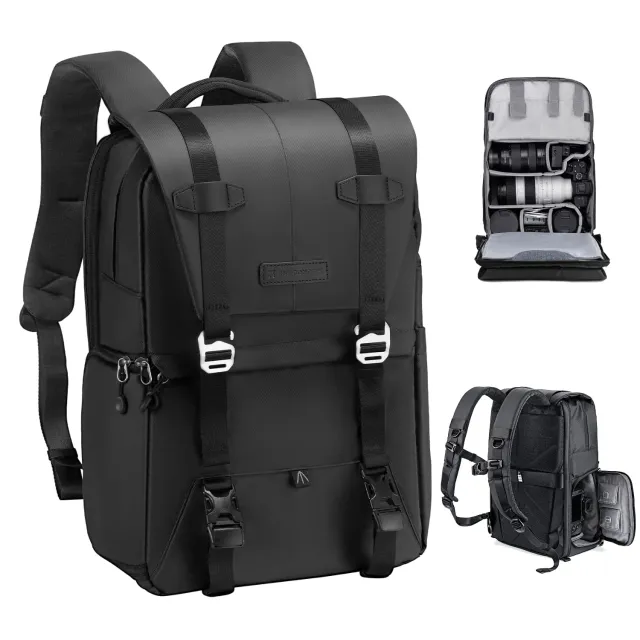 K&F Concept zaino fotografico 20L nero laptop 15,6" drone