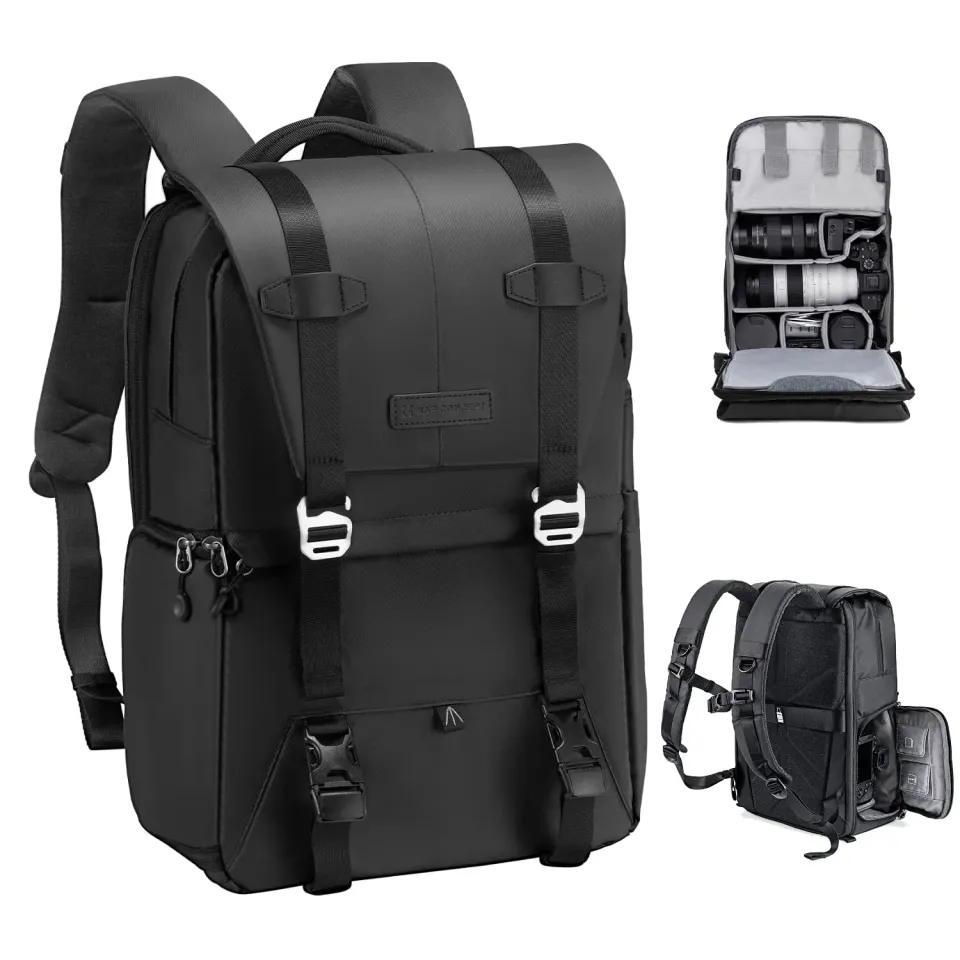 K&F Concept zaino fotografico 20L nero laptop 15,6" drone
