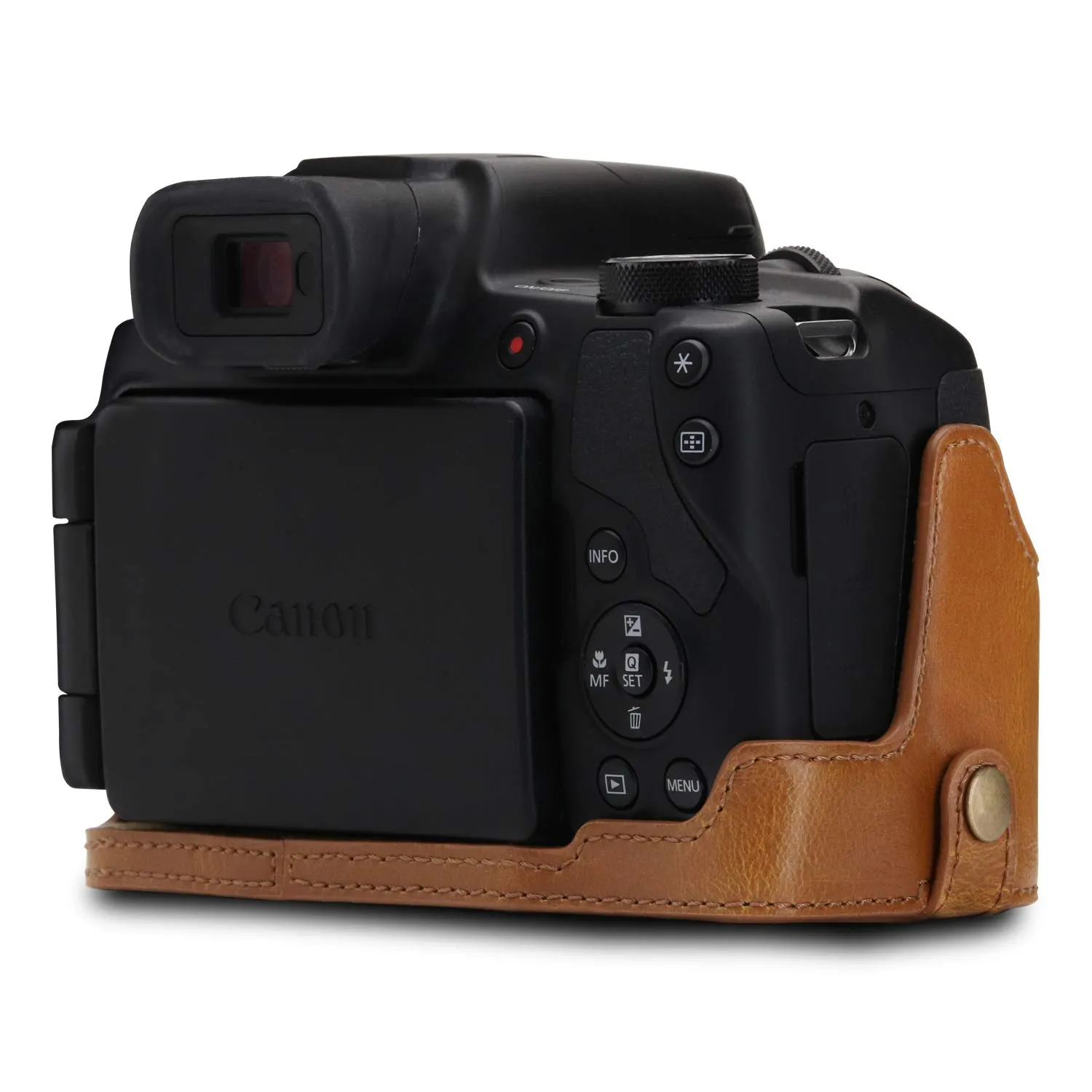 MegaGear Ever Ready SX70 HS custodia mezza ecopelle Canon