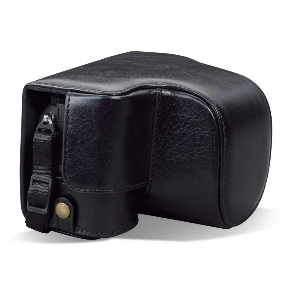 MegaGear MG1952 Sony A7C custodia pelle nera