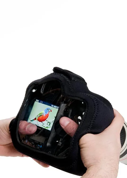 LensCoat BodyGuard R CB custodia fotocamera con grip nera