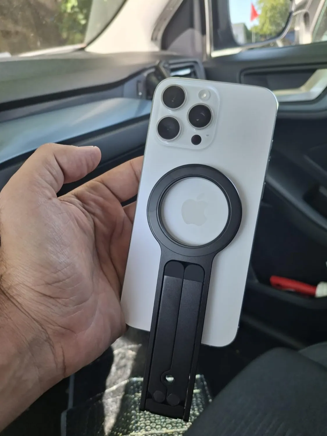 K&F Concept Mini Treppiede Magnetico Smartphone Nero MagSafe