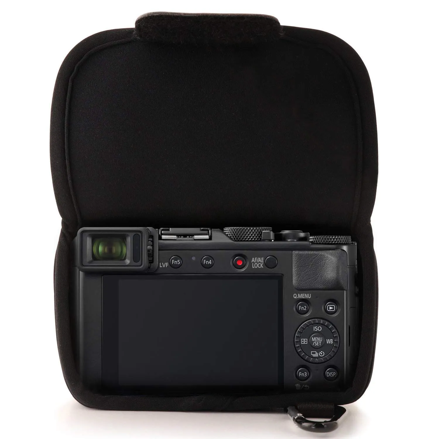 MegaGear MG835 custodia neoprene Panasonic LX100 II nero