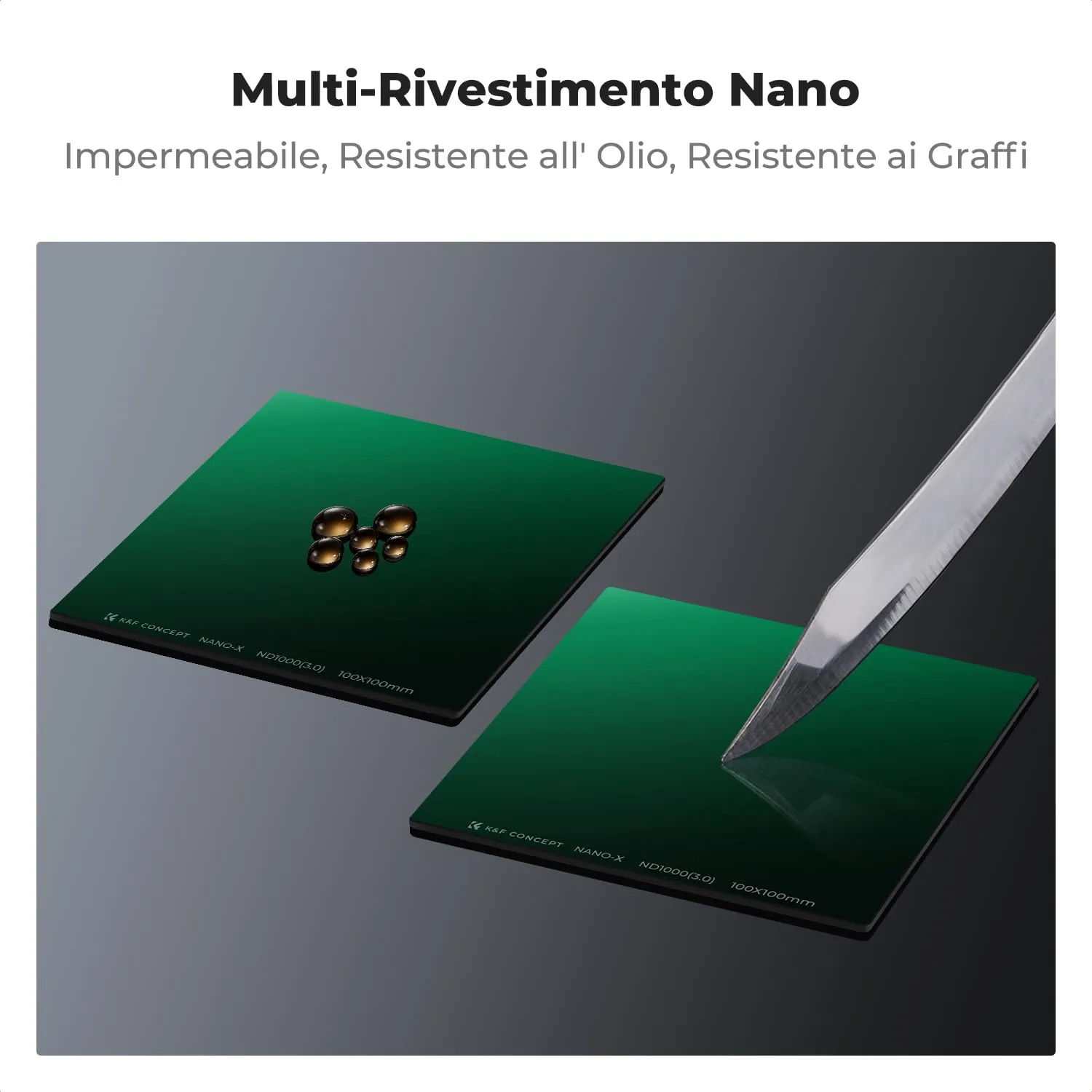K&F Concept Nano-X Kit Filtro ND1000 100mm 10 stop