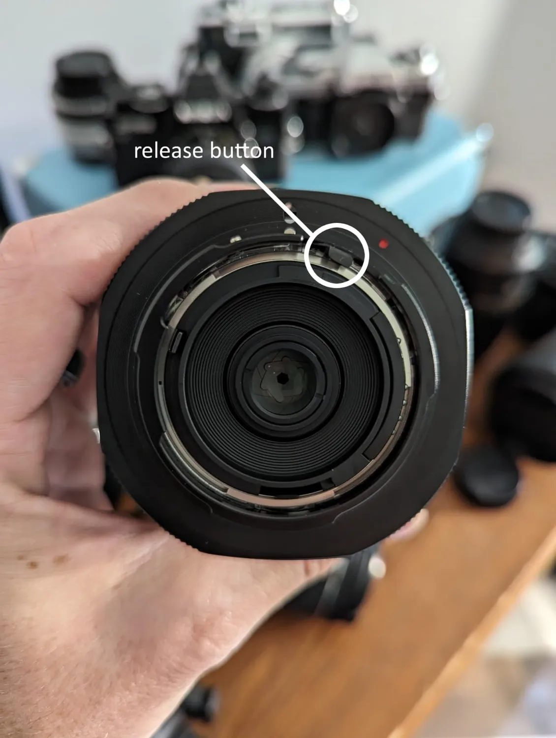 K&F Concept AI-EOS Anello Adattatore Nikon-Canon manuale