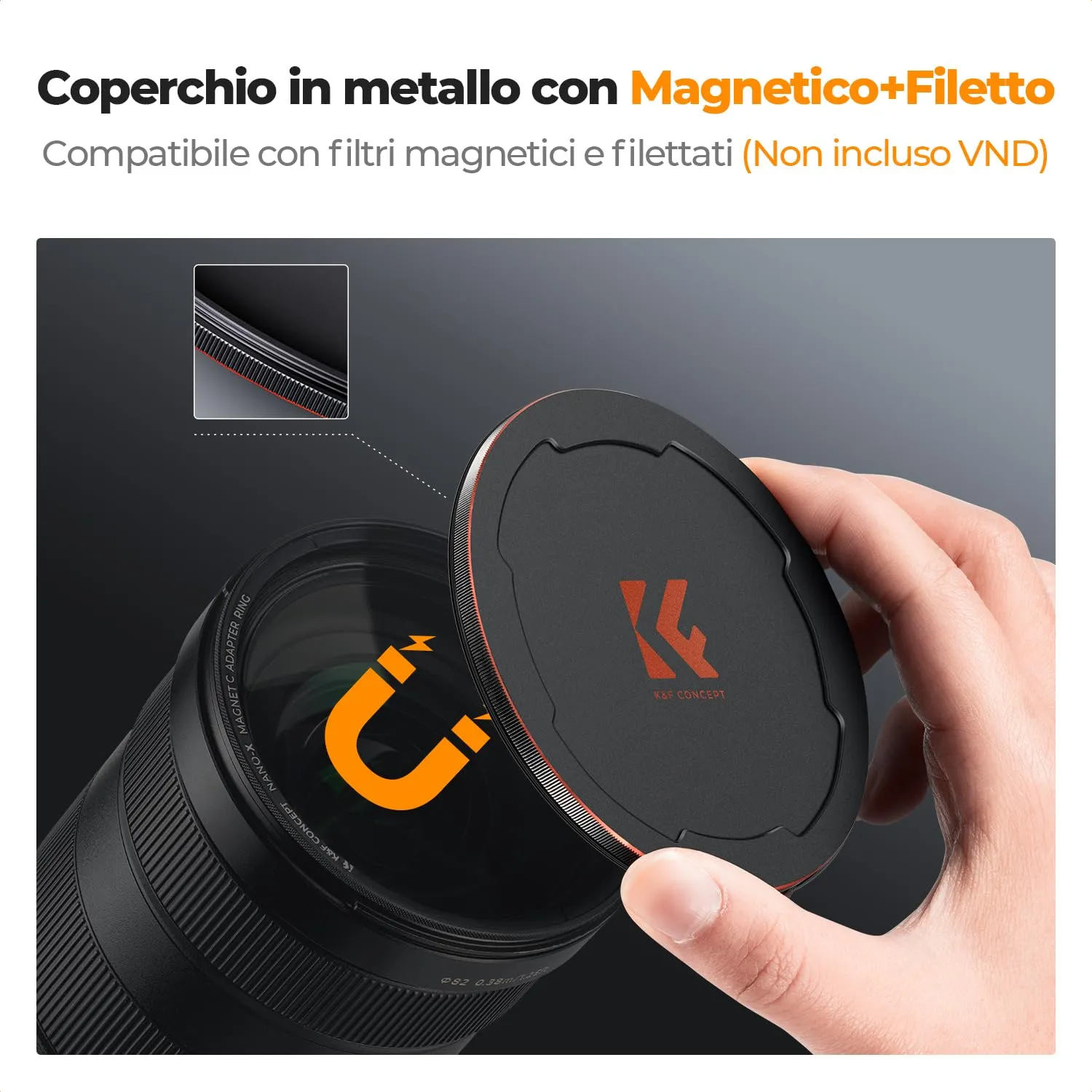 K&F Concept Nano-Xcel 67mm filtro Black Mist 1/4