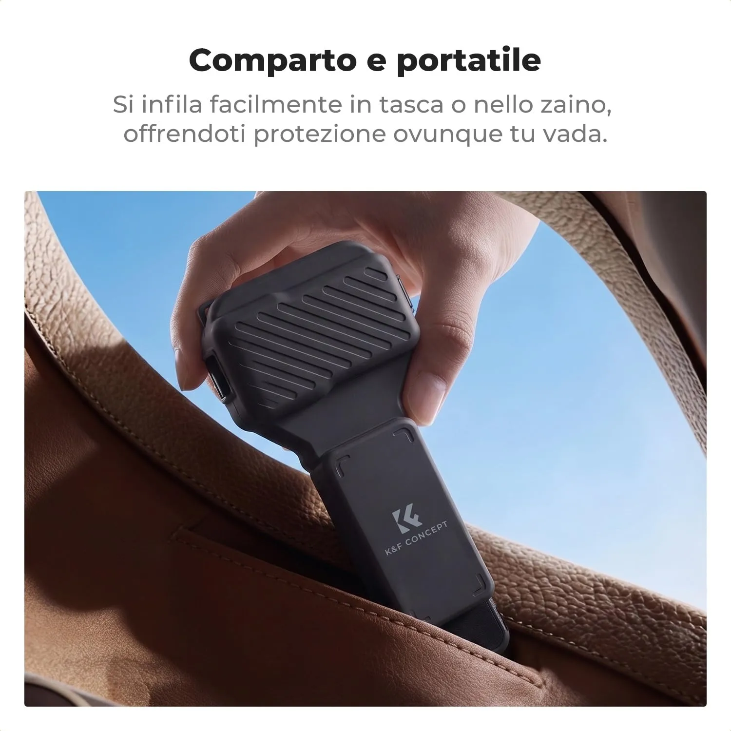 K&F Concept custodia PC per DJI Osmo Pocket 4P rigida