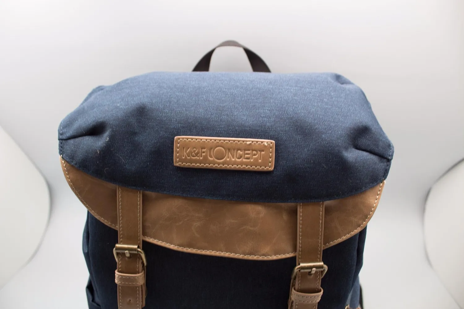 K&F Concept zaino fotografico 17L blu laptop 15,6" antifurto