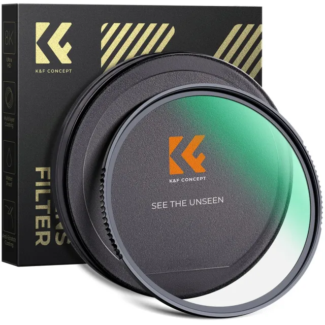 K&F Concept Nano-Xcel Filtro UV 82mm Protettivo
