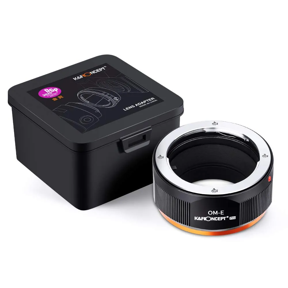 K&F Concept OM-NEX Adattatore Olympus OM Sony E