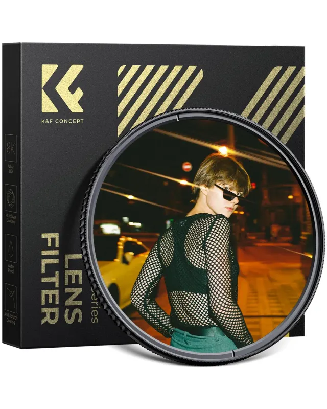 K&F Concept Nano-Xcel filtro gold streak 82mm anamorfico