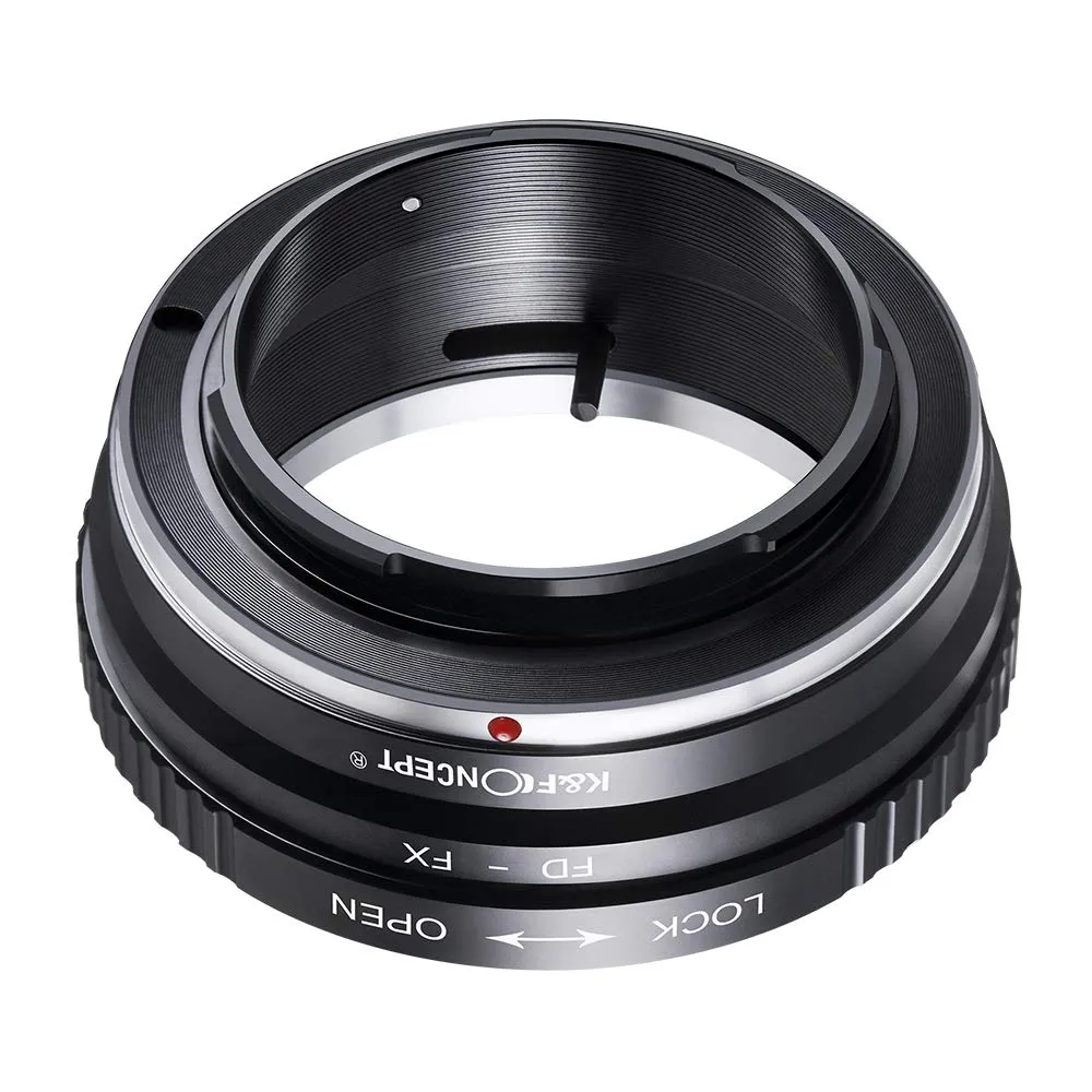 K&F Concept FD-FX adattatore obiettivi Canon FD-Fuji X manuale