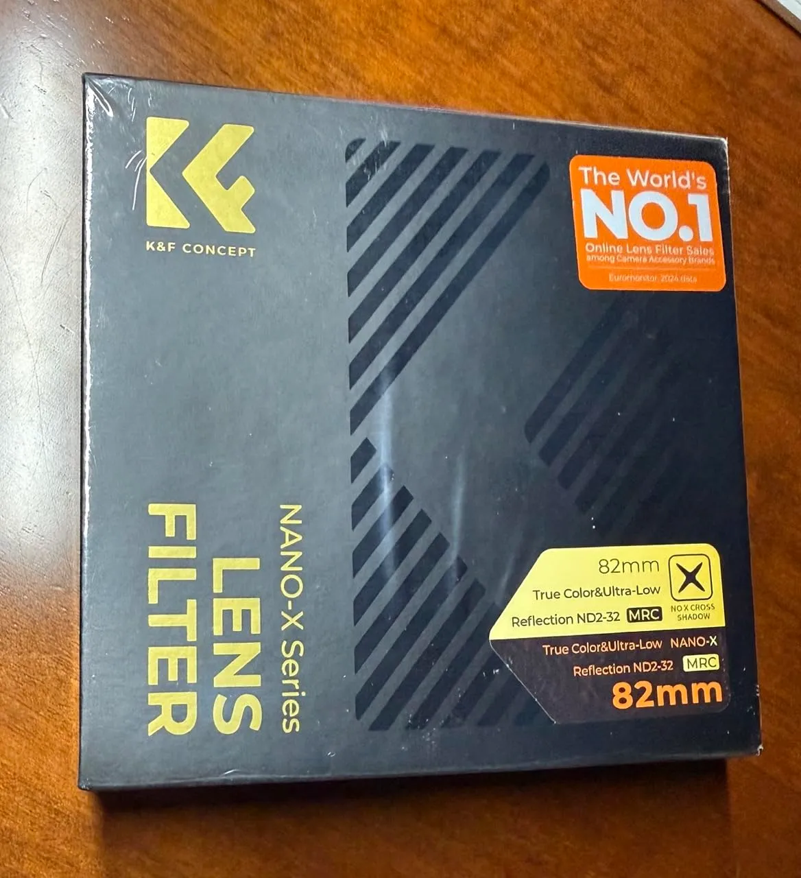 K&F Concept Nano-Xcel Filtro ND2-32 67mm True Color Video