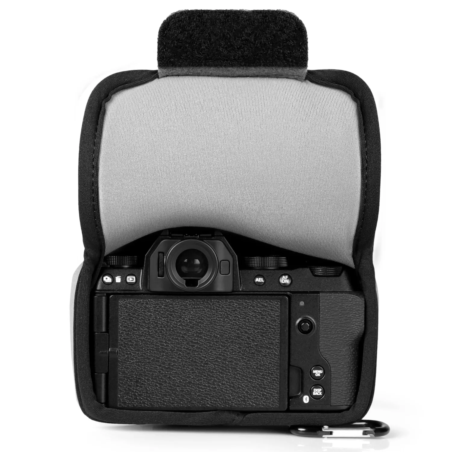 MegaGear custodia neoprene Fujifilm X-S20 18-55mm grigio