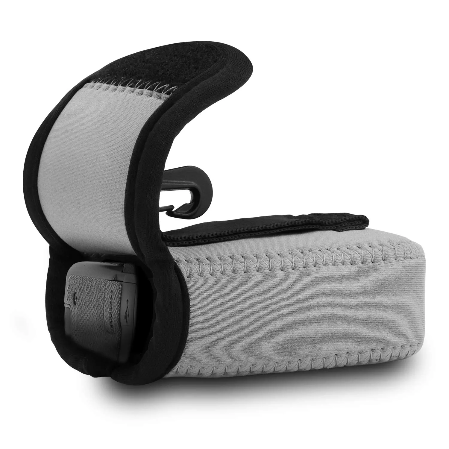 MegaGear MG770 custodia neoprene Sony W800 grigio compatta