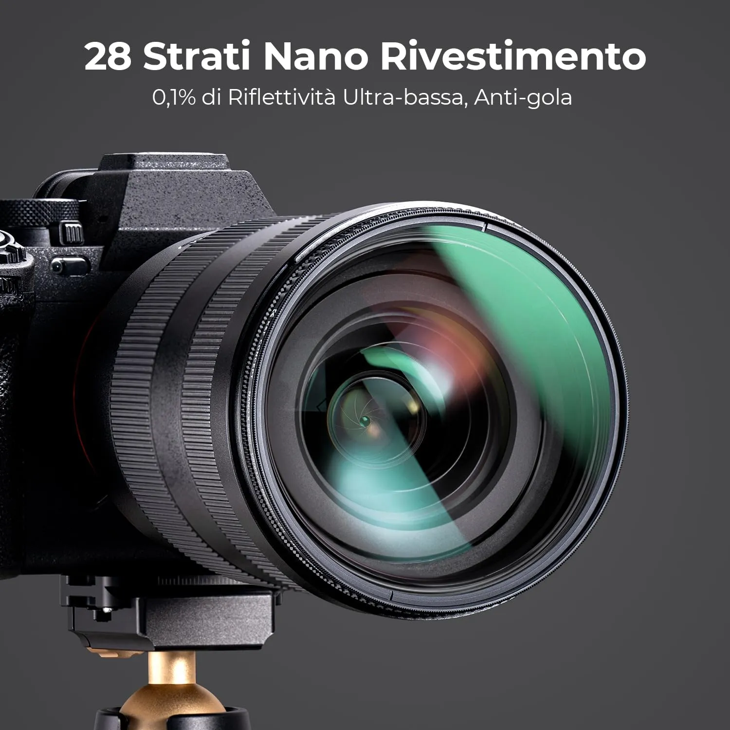K&F Concept Nano-Xcel filtro CPL 82mm polarizzatore