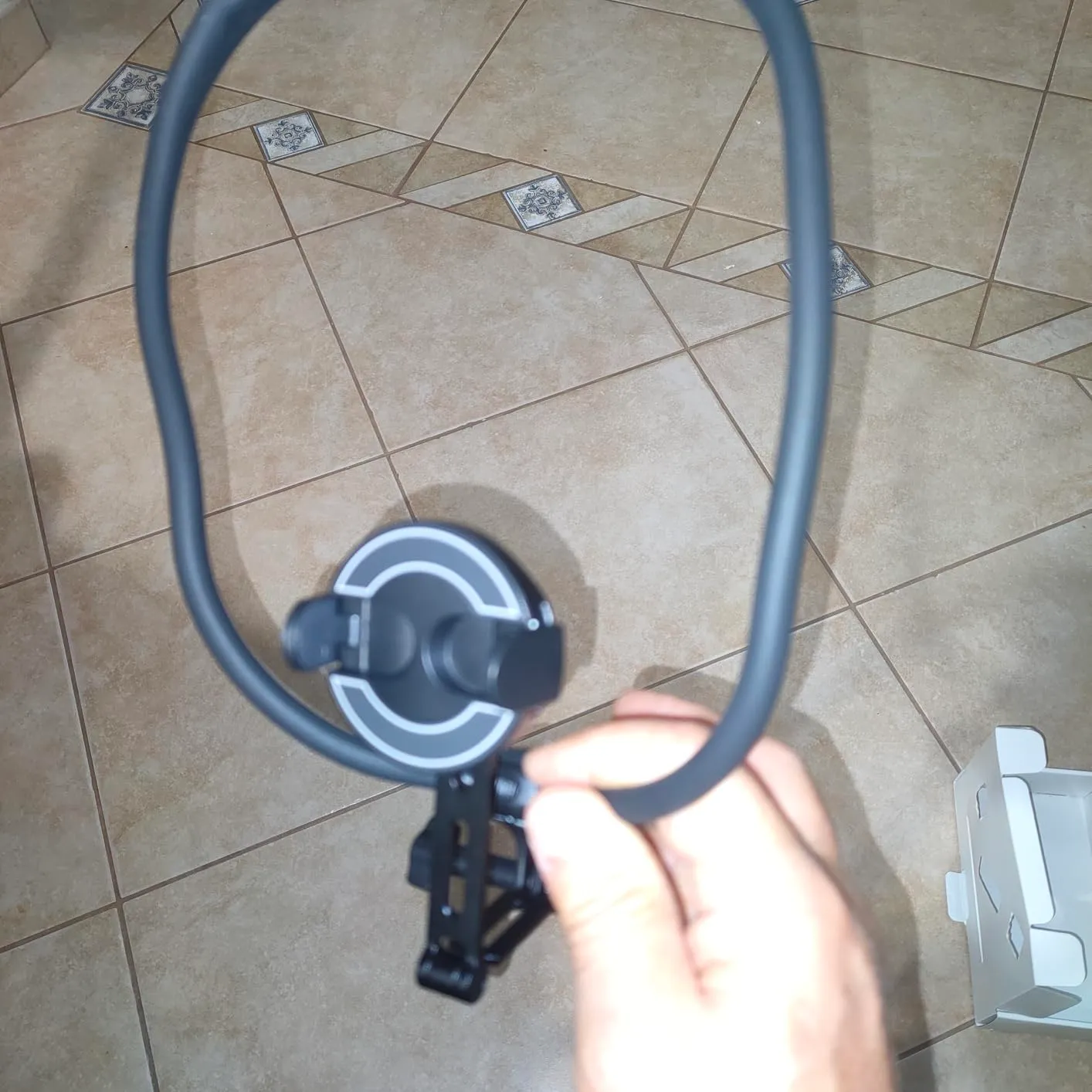 K&F Concept Supporto Collo Telefono Magnetico Nero POV