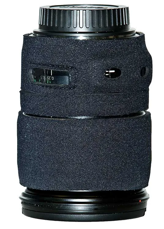 LensCoat Canon EF-S 17-55mm f/2.8 IS copertura obiettivo nera