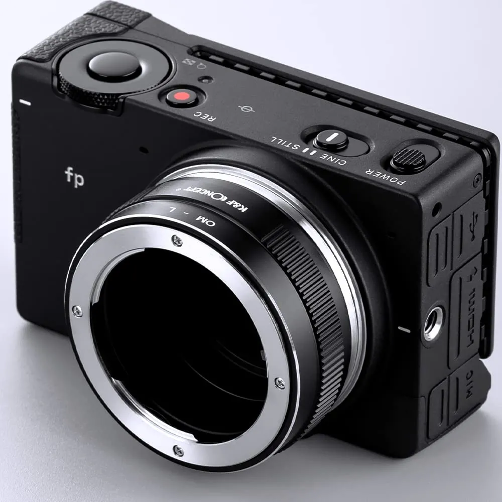 K&F Concept OM-L adattatore Olympus OM - L Mount manuale