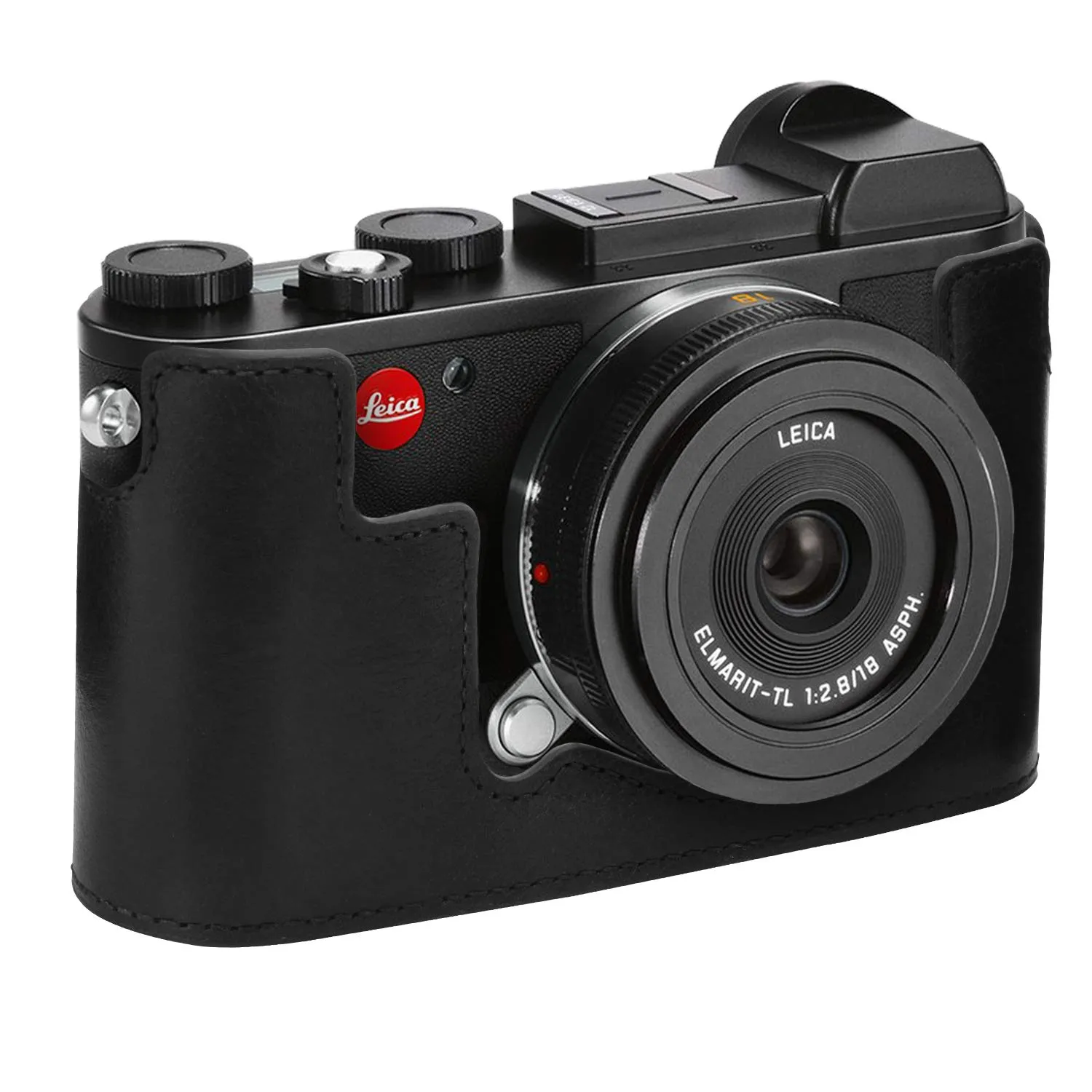 MegaGear Custodia Pelle Canon Marrone Chiaro