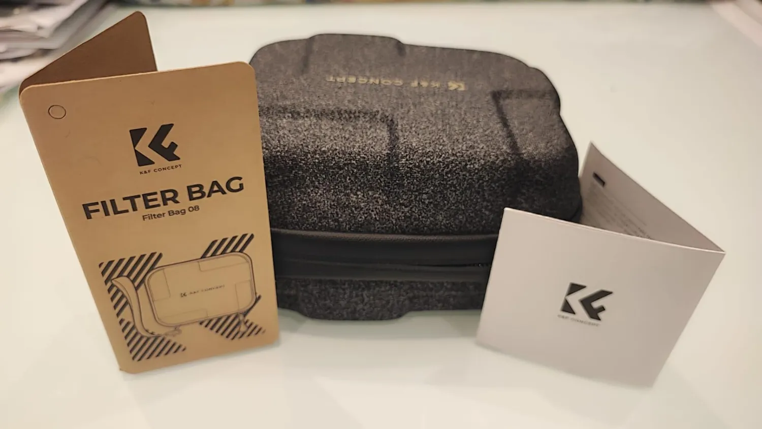 K&F Concept custodia filtri 10 slot taglia L EVA