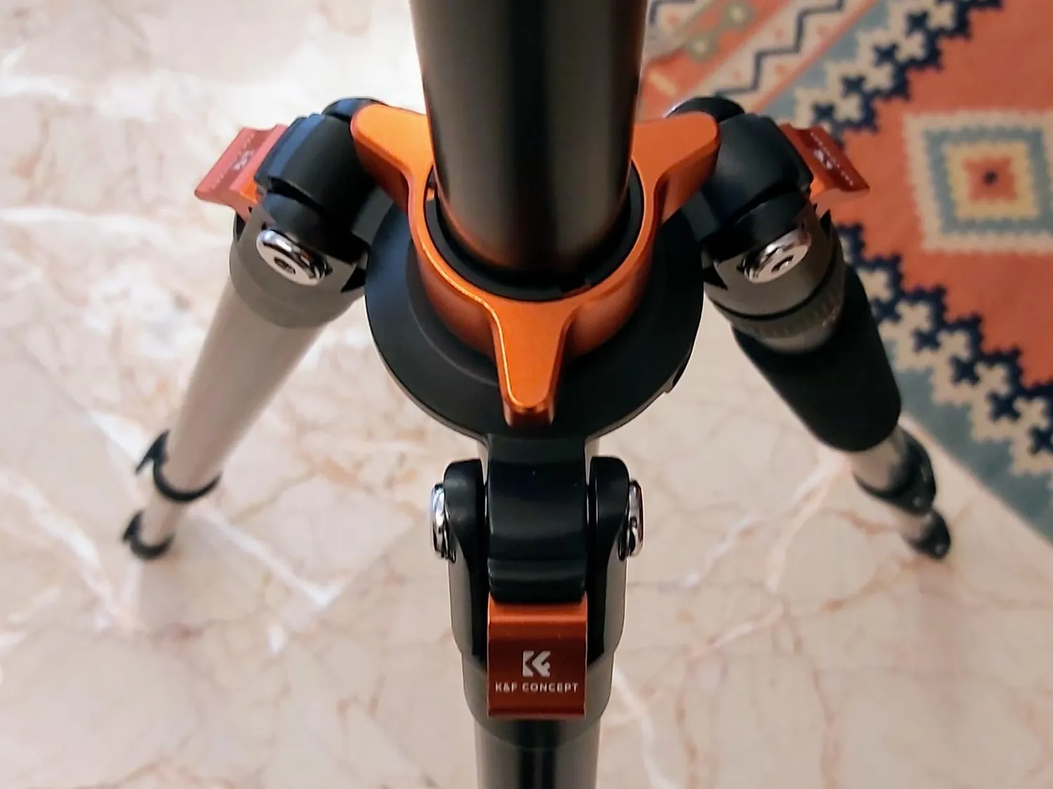 K&F Concept treppiede alluminio 230cm 10kg testa sfera