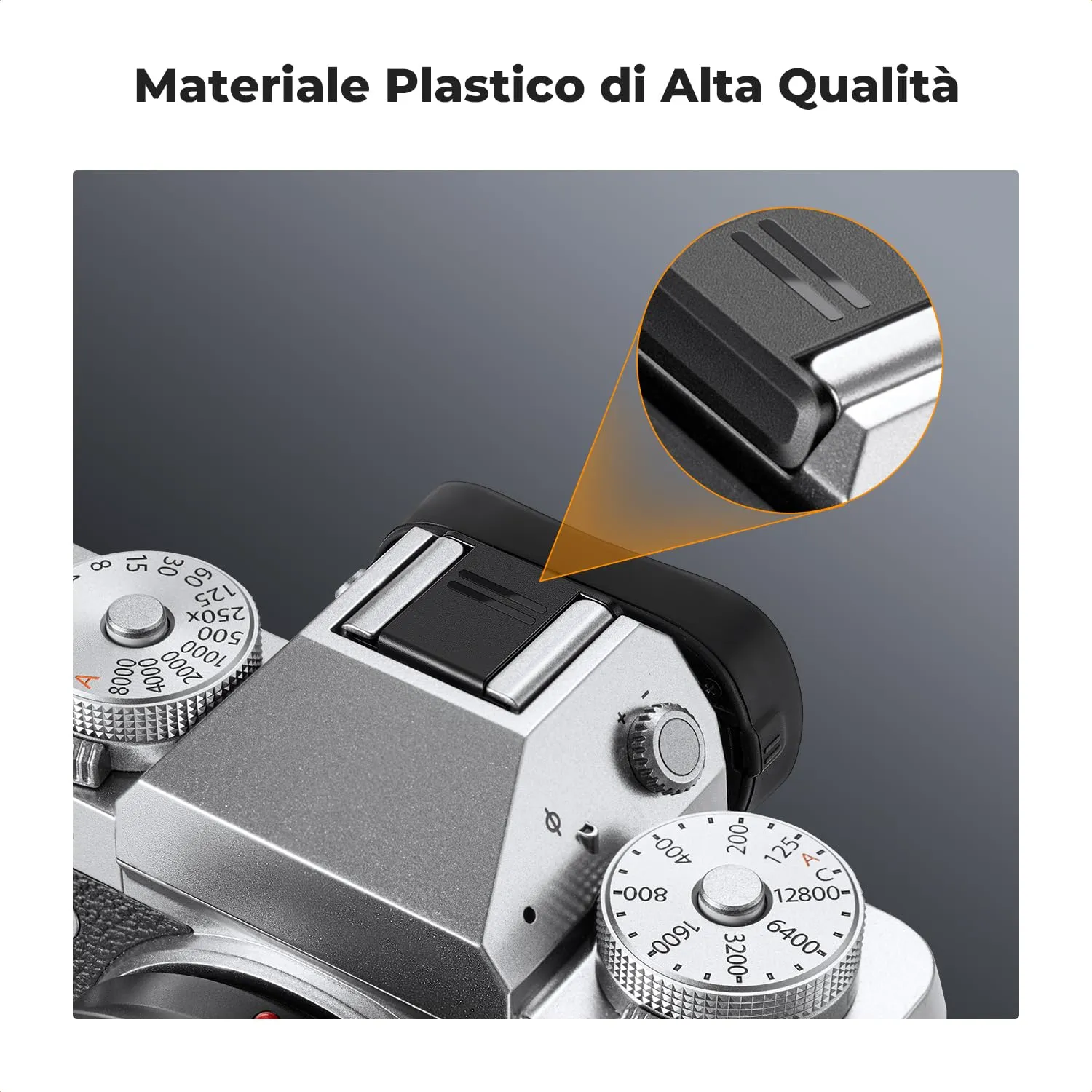 Concept Copri Slitta Flash Hot Shoe 6 Pezzi Universale