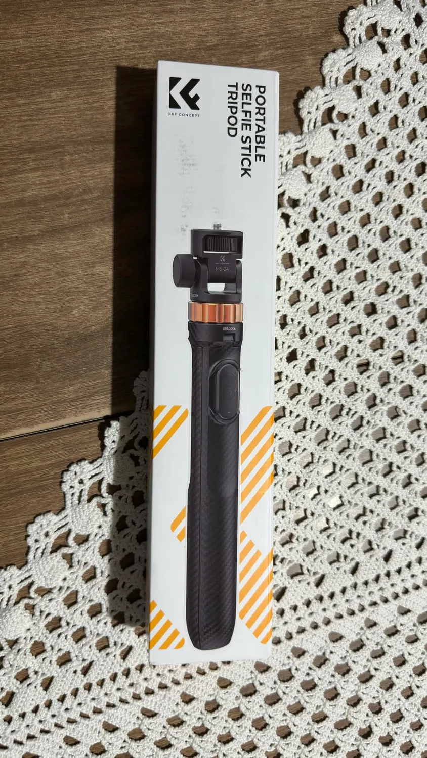 K&F Concept Treppiede Smartphone 158cm con Telecomando