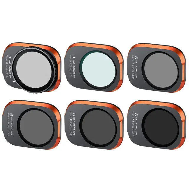 K&F Concept Filtri Mini 3 Pro 6 pack Standard Day Kit